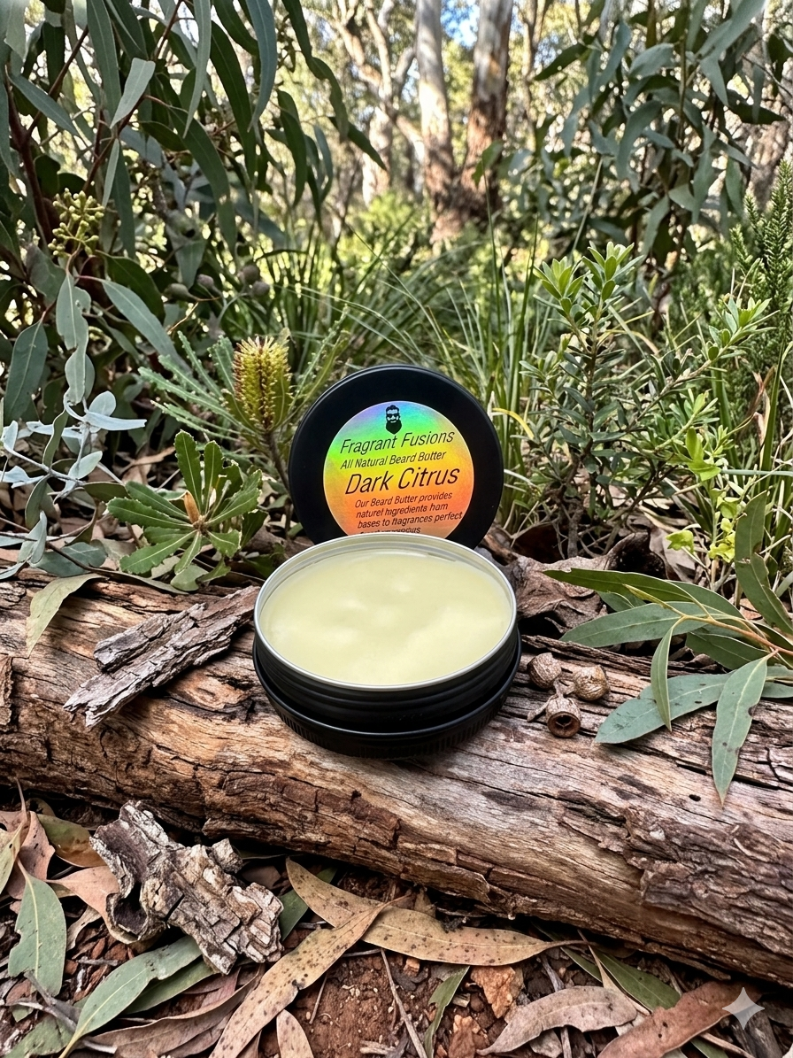 Dark Citrus Beard Butter 60ml — Firm Hold | Light & Earthy