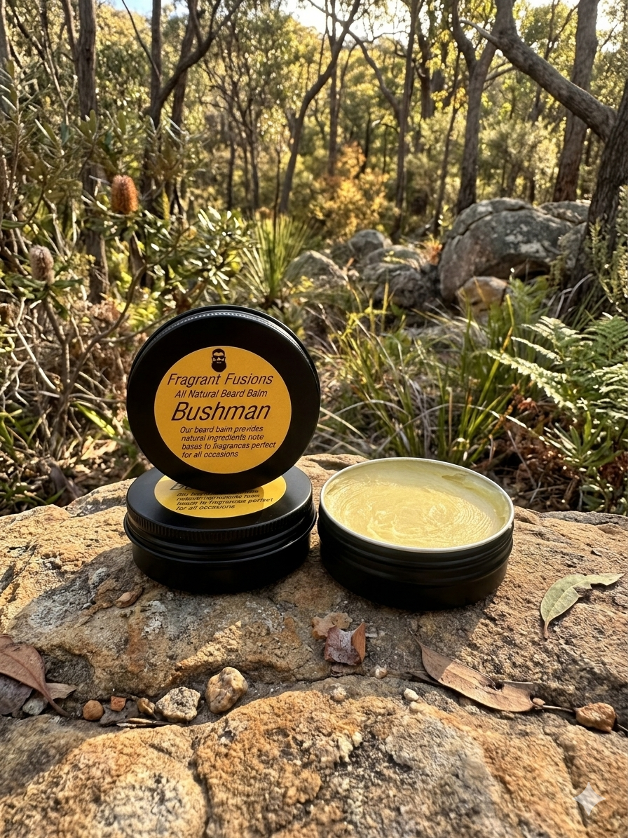 Bushman Beard Butter 60ml — Firm Hold | Wild & Woodsy