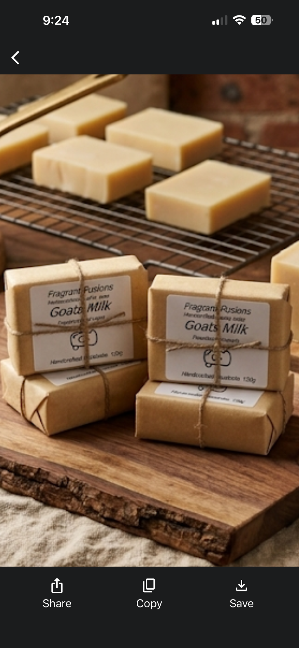 Passionfruit Goats Milk & Coconut Oil Soap 120g — Creamy, Exotic & Skin-Loving