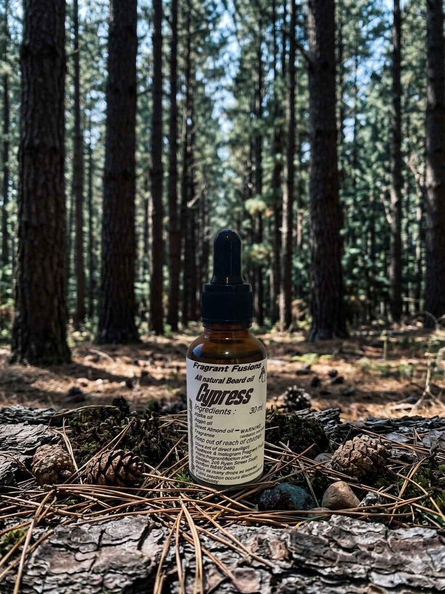 Cypress Beard Oil 30ml — Raw & Resinous