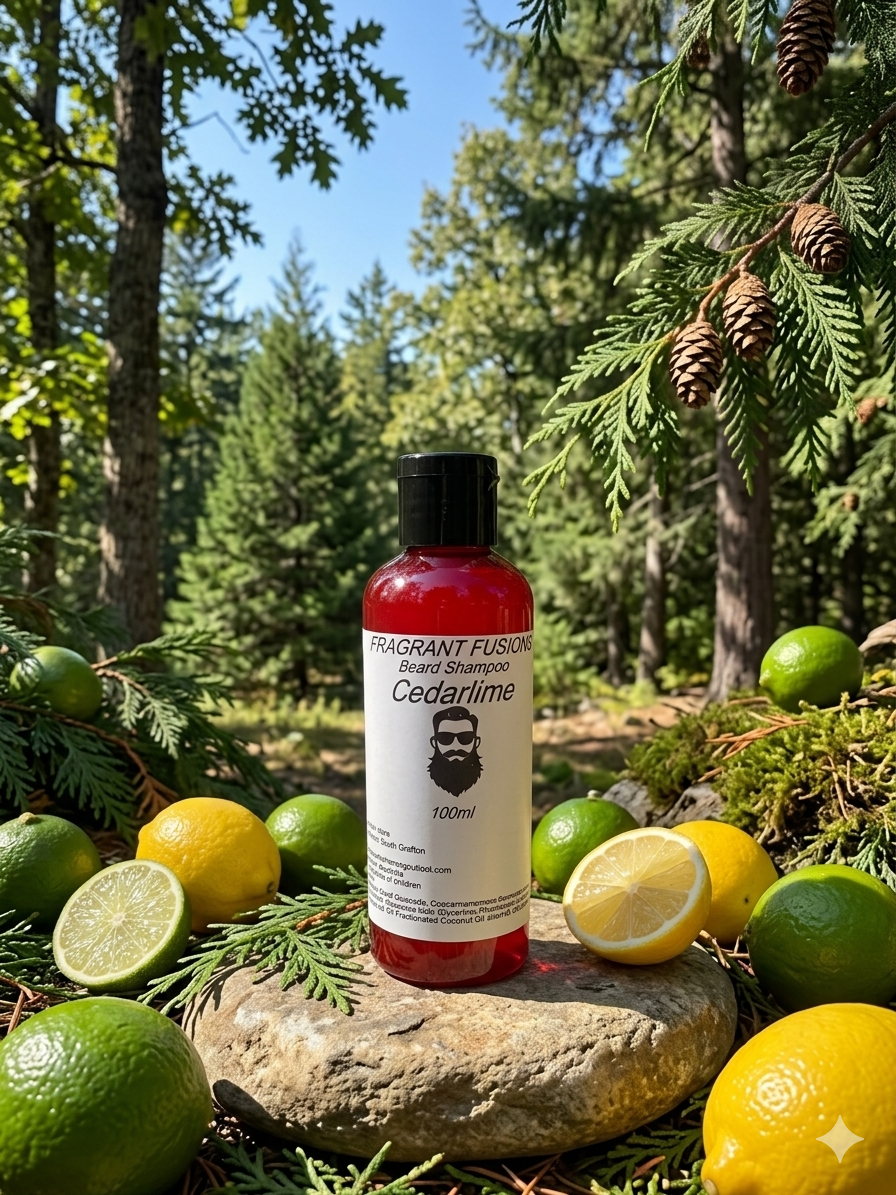 CedarLime Beard Shampoo 100ml — Sharp & Sophisticated