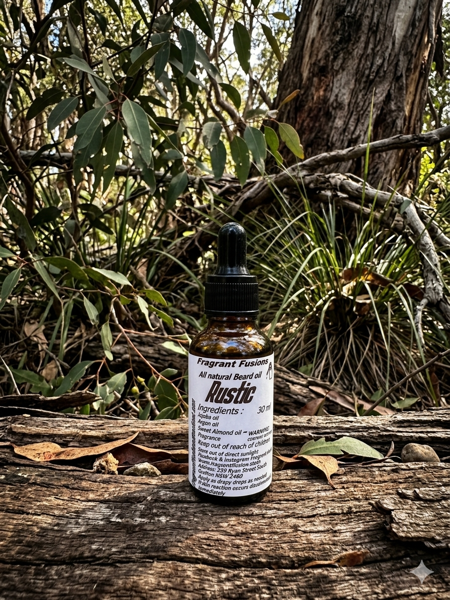 Rustic Beard Oil 30ml — Warm & Weathered