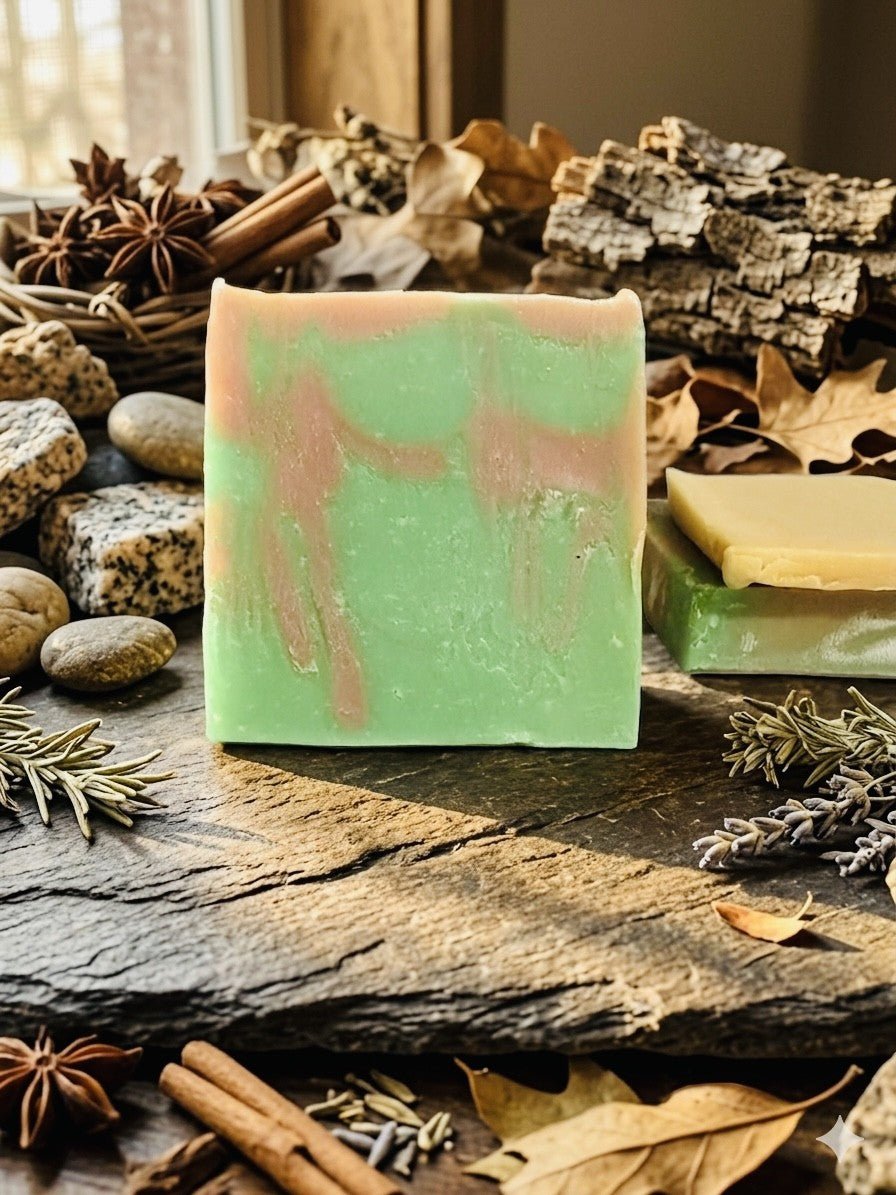 Strawberry Lime Cold Pressed Soap 120g — Sweet, Zesty & Nourishing